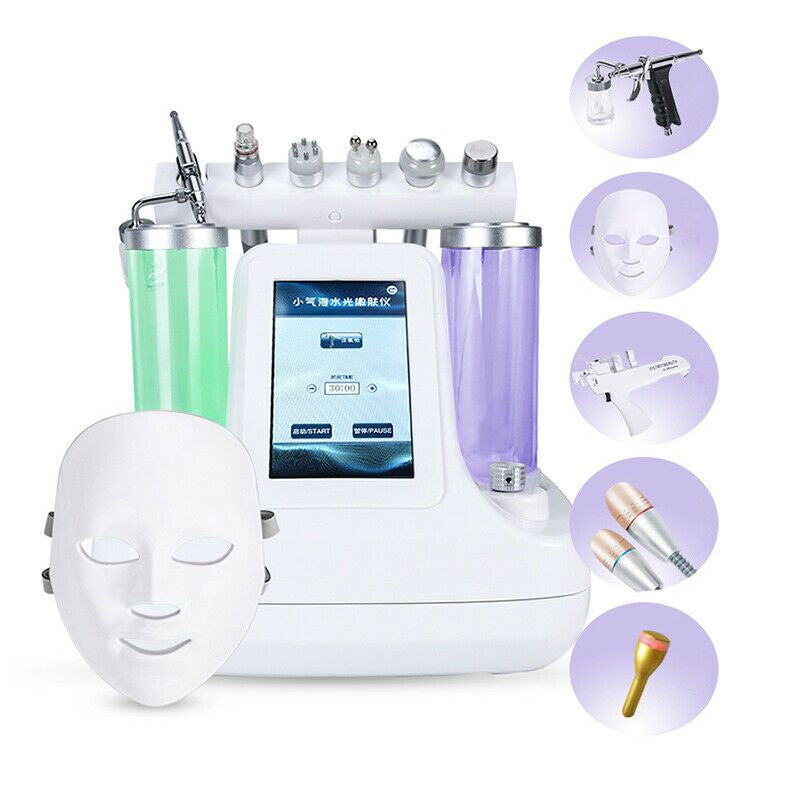 11 in 1 Hydra Dermabrasion Aqua Peeling Vacuum Face Pore Cleaning Skin Rejuvenation Facial Beauty Machine