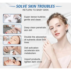 6 In 1 Hyperbaric Microdermabrasio Machine Oxygen Spray Facial Machine Skin Rejuvenation Beauty Salon Equipment