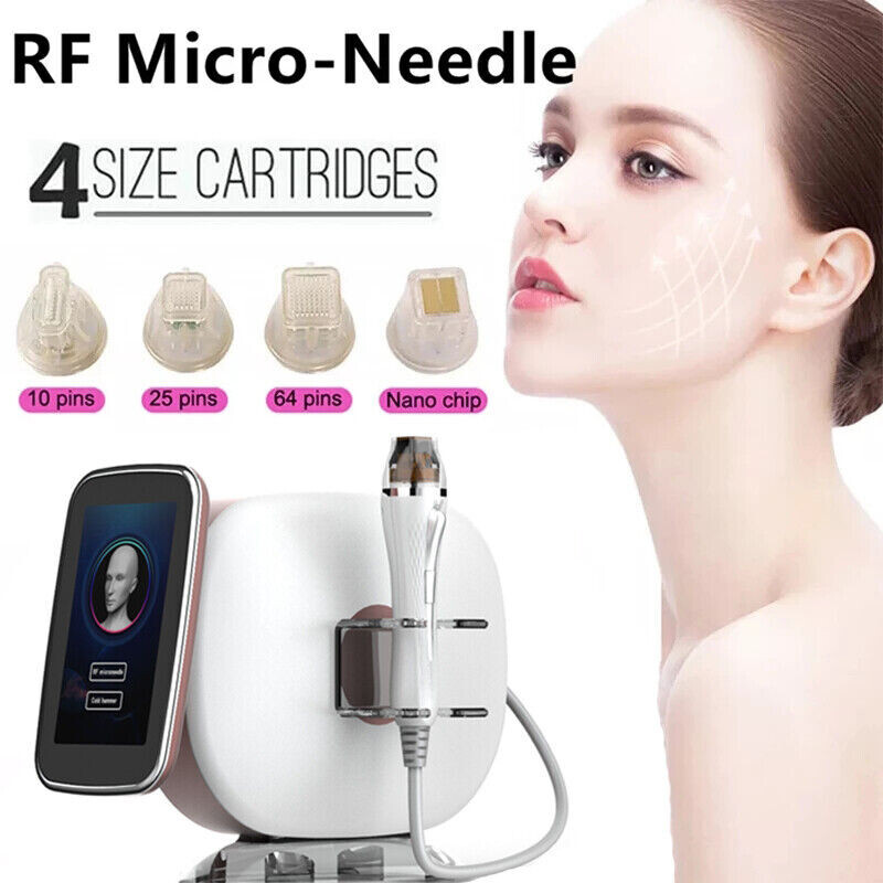 Portable 2in1 RF Machine Cold Hammer Skin Care Stretch Marks Scar Remover