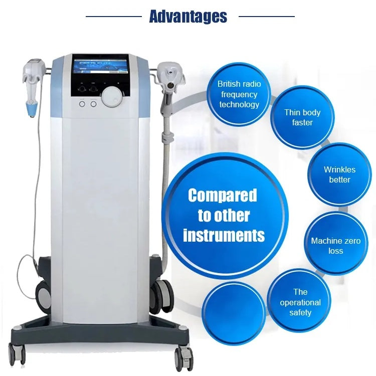 Hot sale exili rf Focused RF Ultrasound Machine For Body Slimming exilis RF Wrinkle Removal Face Lifting machine