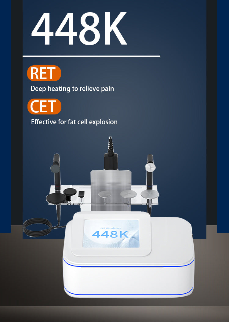 448KHz CET RET Tecar Physical Therapy Physiotherapy Diathermy Pain Management Machine-2025.mn