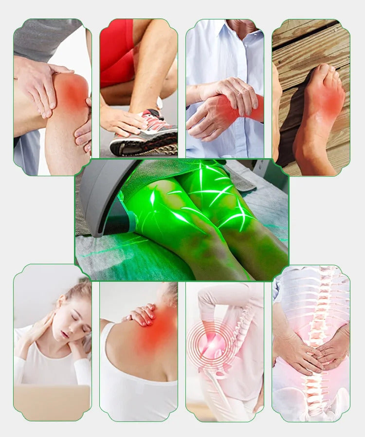 Hot salon Green Red light 10D lipo Laser slimming machine 532nm laser weight loss body sculpting lipo cavitation 2025