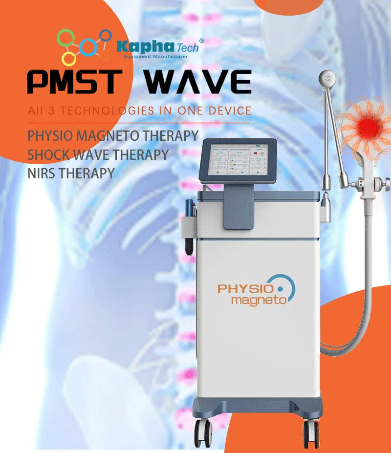 INRS Infrared Physio Magneto Machine Air Pressure Shock Wave Health Massager