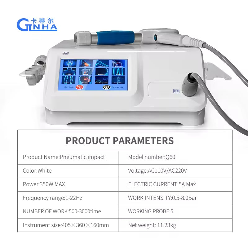 Hot sales ED Device 8 Bar Cellulite therapy erectile dysfunction shock wave Massage Radial Shock wave Ultrasound machine