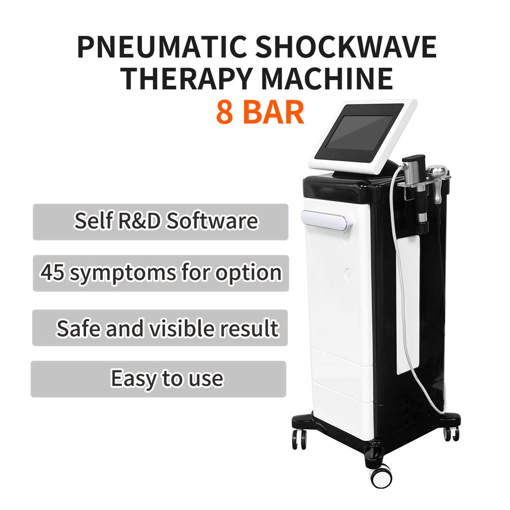 Best Shockwave Device For Tissue Repair Growth For Pain Relief 2 Handles Multi Therapy Physiotherapy And Pain Relief Machines