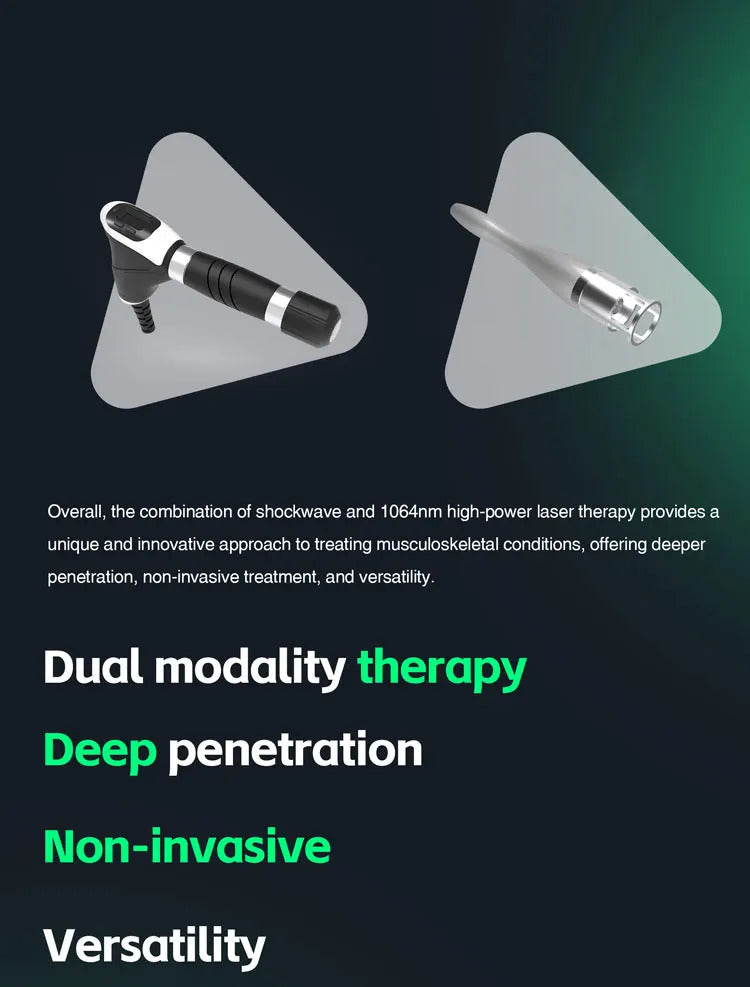 Portable 12 Watt 1064nm With 10 Bar ESWT Point Physiotherapy Spa Machine