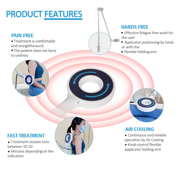 Emtt Physio Magneto Pain Relief Sports Injury Therapy Magneto Physio Device