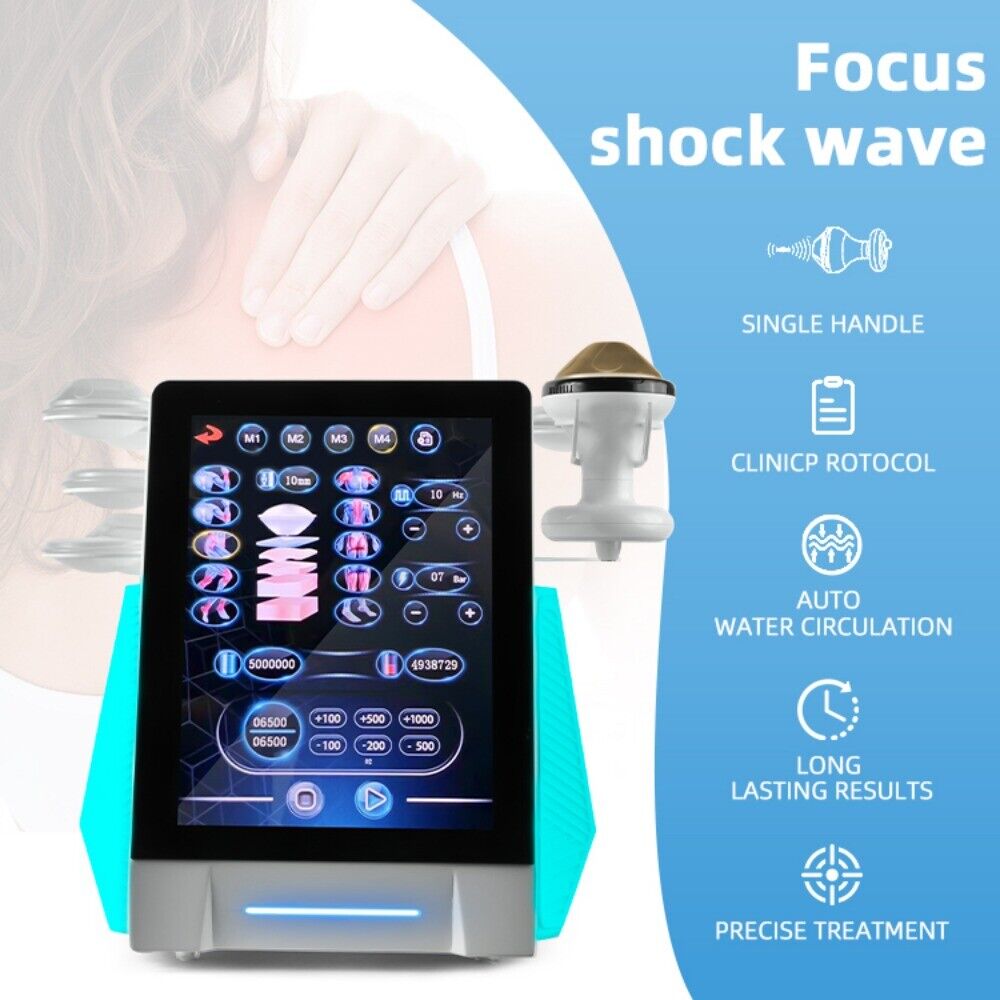 Focus Shockwave Eswt Focused Shock Wave Relief Physio Back Body Massage Machine