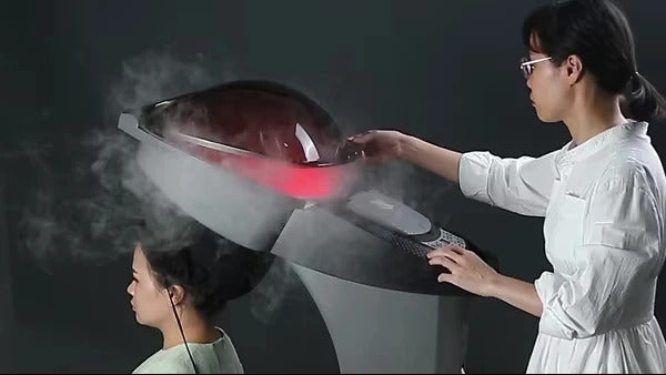 6 in 1 Ionic Hair Steamer Ultrasonic Micro Mist Ozone Hair Salon Steamer Standable O3 with Custom Logo for Salon Use