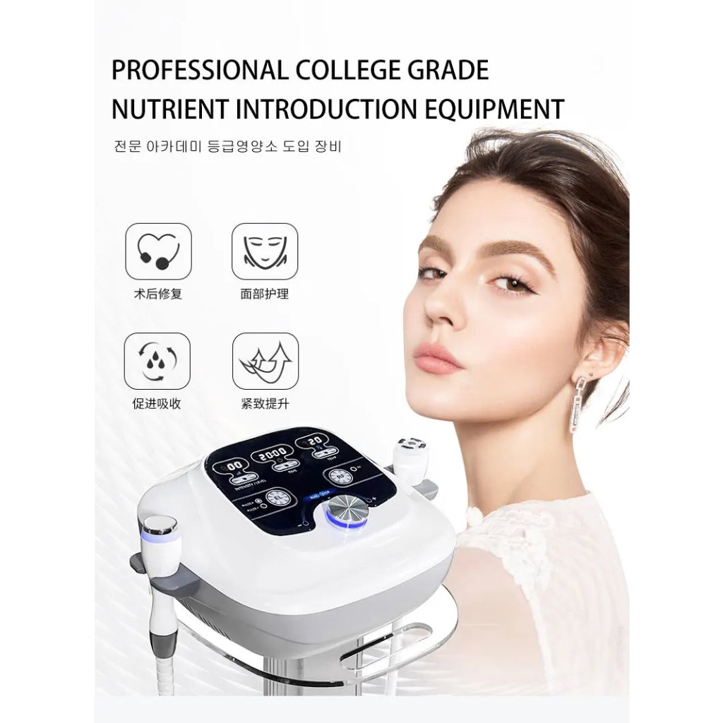 Cryo Facial Electro poration Cooling Heating Skin Lifting Skin Calming Ion Wrinkle Removal Machine