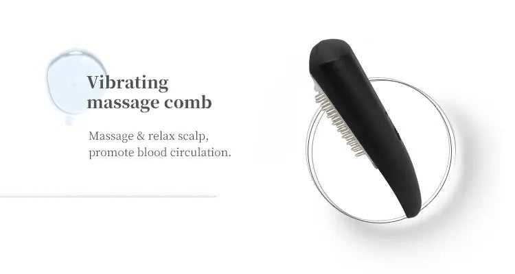 2025 Portable 7IN1 High Frequency Hair Follicle Detection Scalp Massage Oxygen Jet Anti-Hair Loss Regrowth Machine