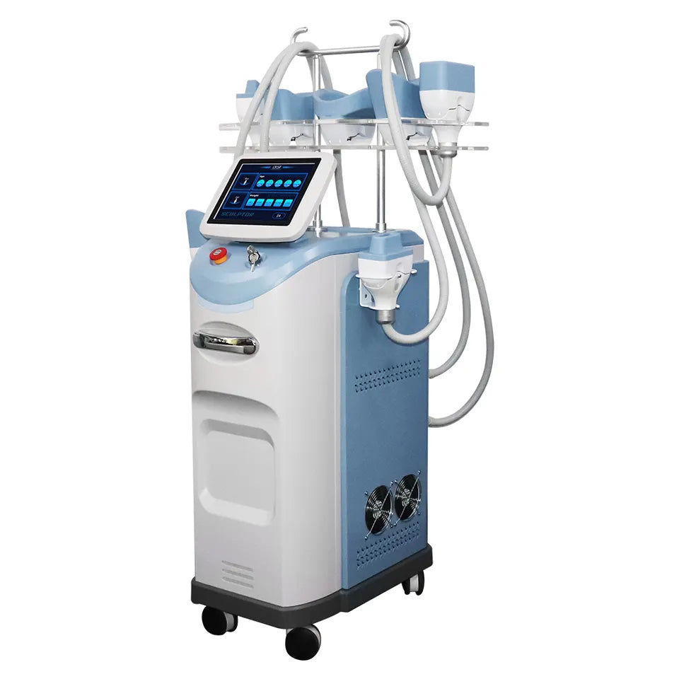 Multifunctional 4D Criolipolysis Cavitation Rf Lipolaser Double Chin Cryo Machine loss weight Cool fat freezing Slimming System