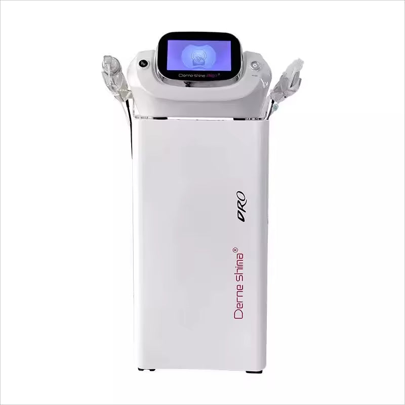 3 in 1 Mesotherapy Dermashine Pro 4th Skin Tightening Anti-aging 9 Needle Injector Mesotherapy Machine Facial Injection G-un