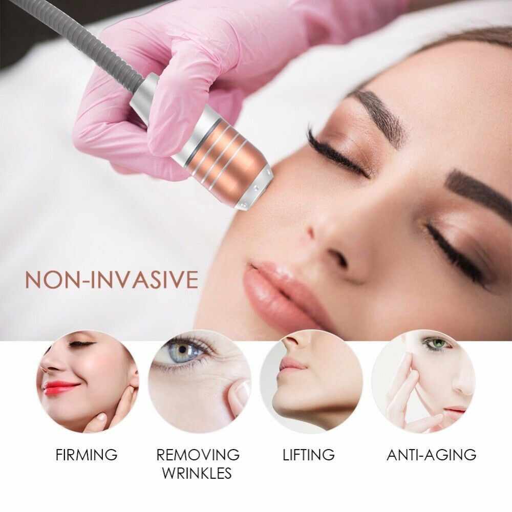 【Ready Stock】 Vmax Hifu Machine face Thighten lifting Anti-wrinkle with 2Handles for face&body Radar Line Carve Beauty Device Anti-Wrinkle Face Lifting Vmax hifu Beauty Machine