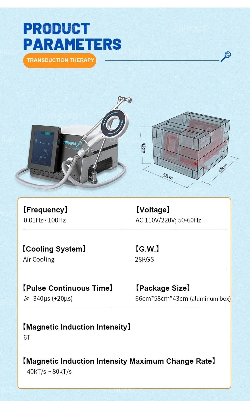 Profession Physio Magneto Therapy Pain Relief PEMF Sports Injury Magnetic Fracture arthri Therapy Physiotherapy Machine
