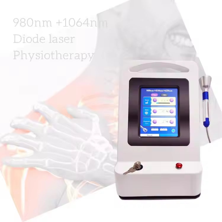 Portable New High Power Physical Therapy 980 1064 nm Pain Relief Laser Therapy Physiotherapy Machine