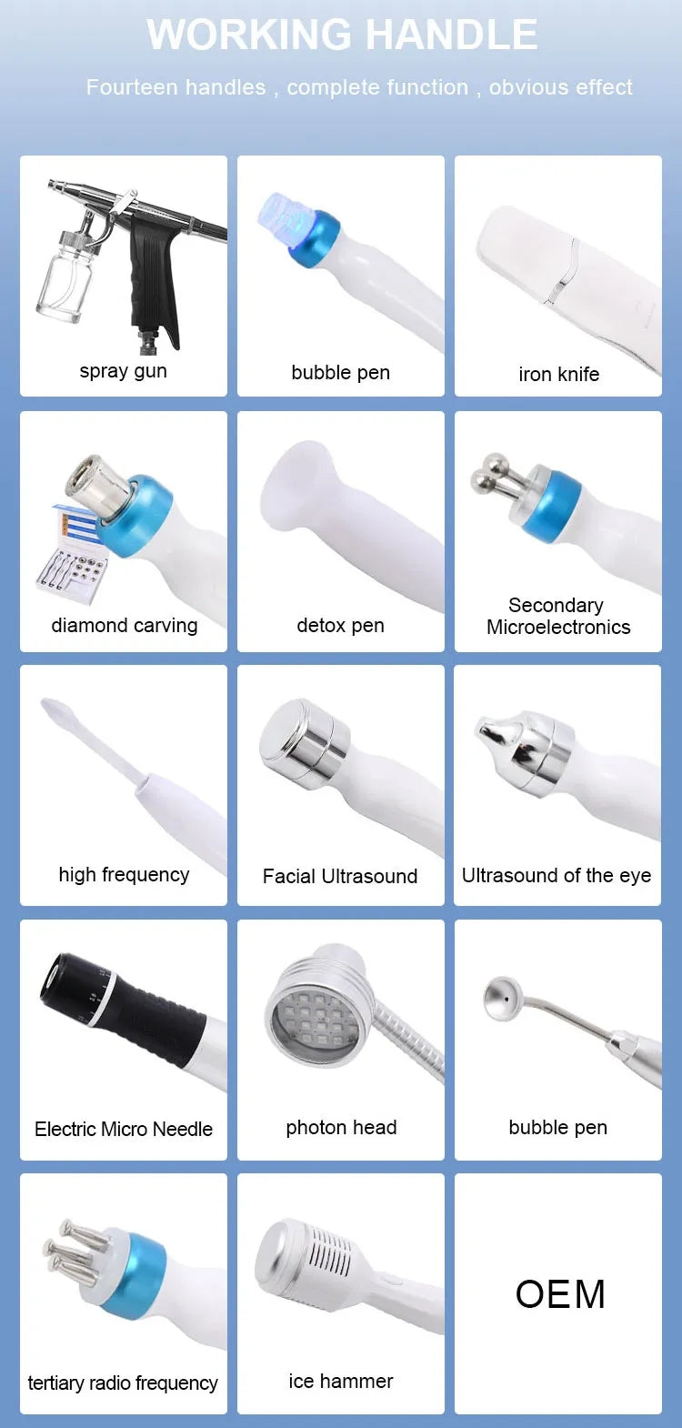 2025 14 in 1 Women Aesthetic Beauty Equipment Bubble Oxygenation Ultrasonic Scrubber Hydrodermabrasion Hydro Facial Machine
