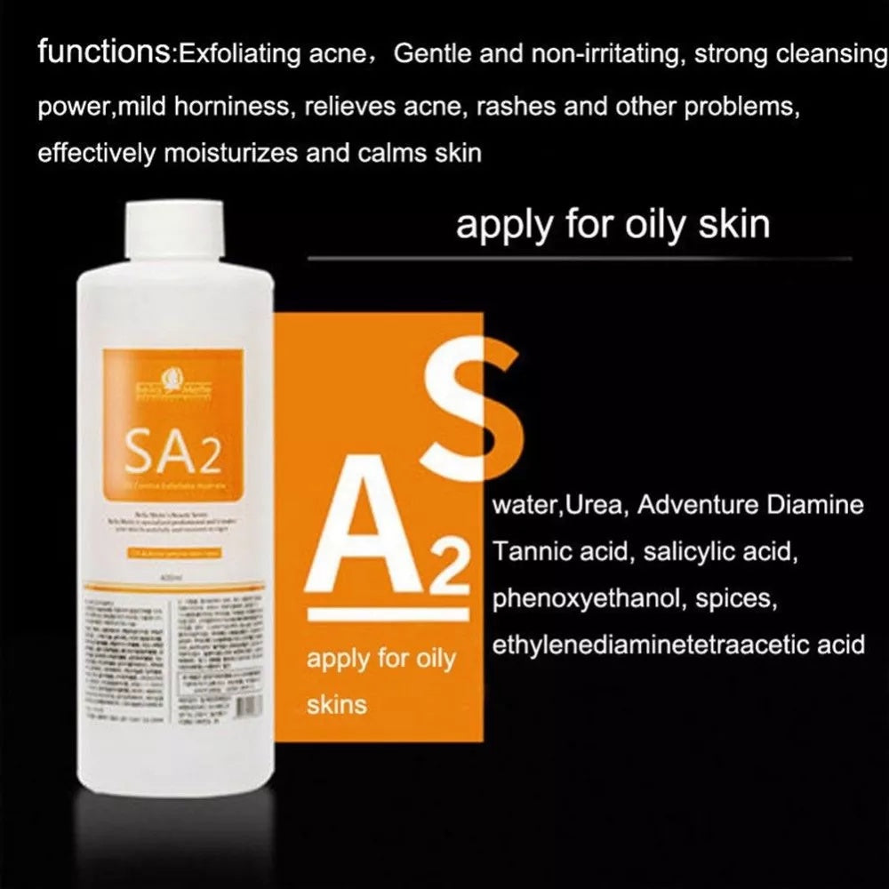 400ML Concentrated Aqua Peeling Solution AS1 SA2 AO3 Diluting For Hydra Dermabrasion Beauty Machine Facial Skin Care Serum
