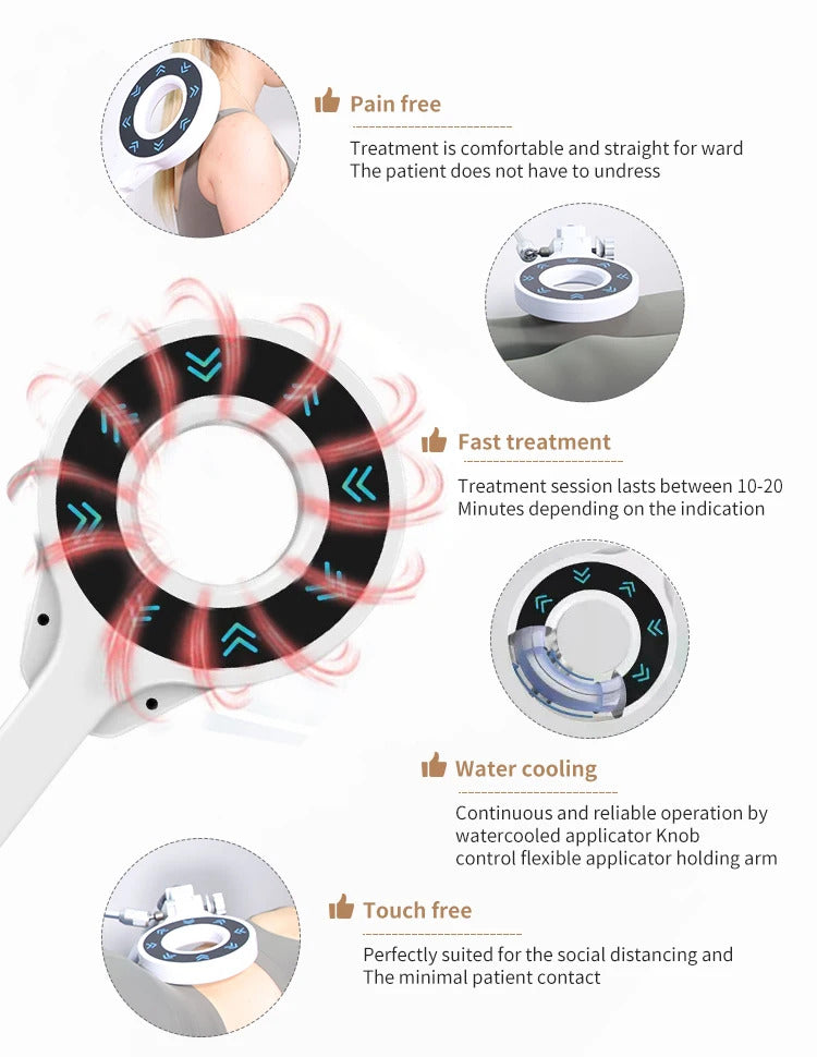 4 T Top Selling EMTT Physio Magneto Therapy Trapia Pain Relief Machine