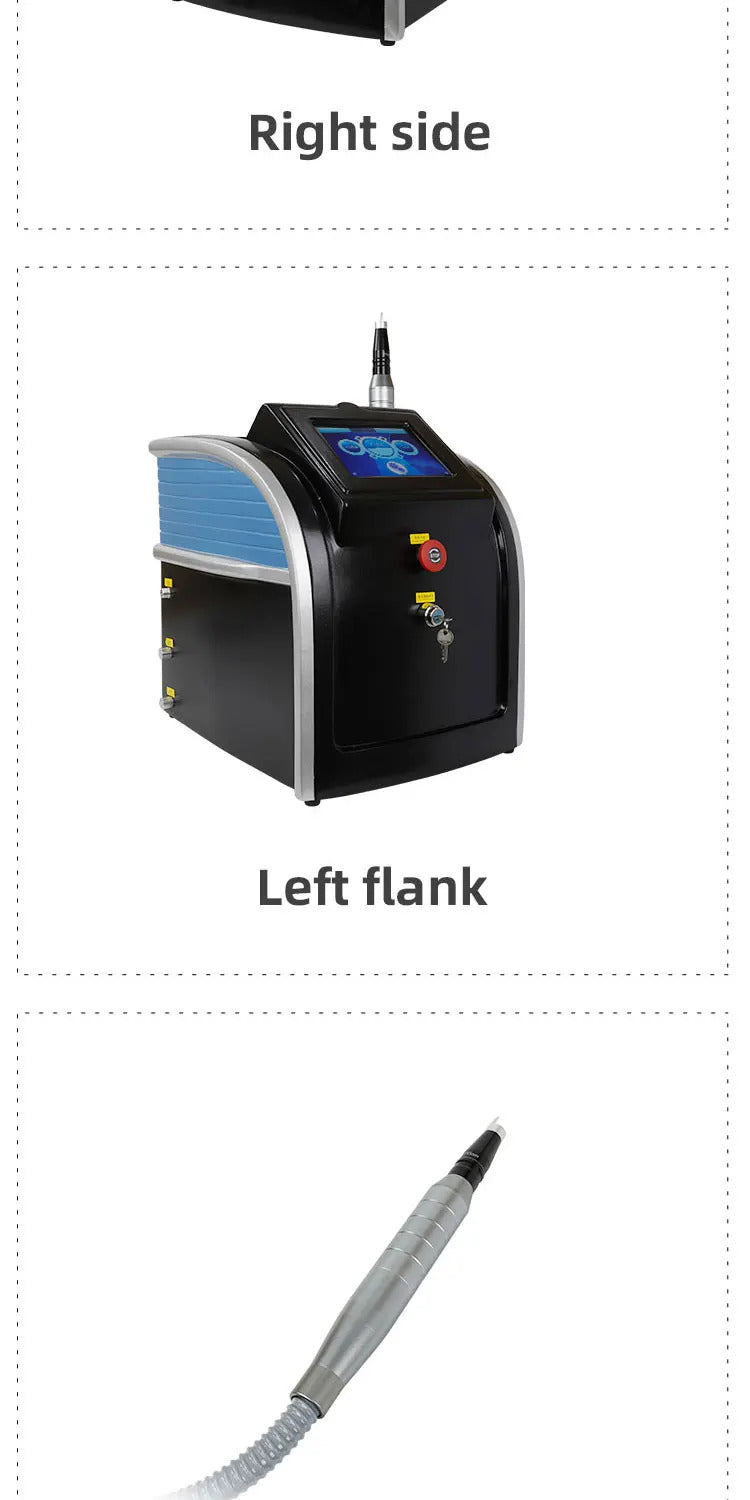 Laser Tattoo Removal  Picosecond Equipment  New Upgraded Freckle Machine Q-switched Advanced Skin Pigment Removal Machine