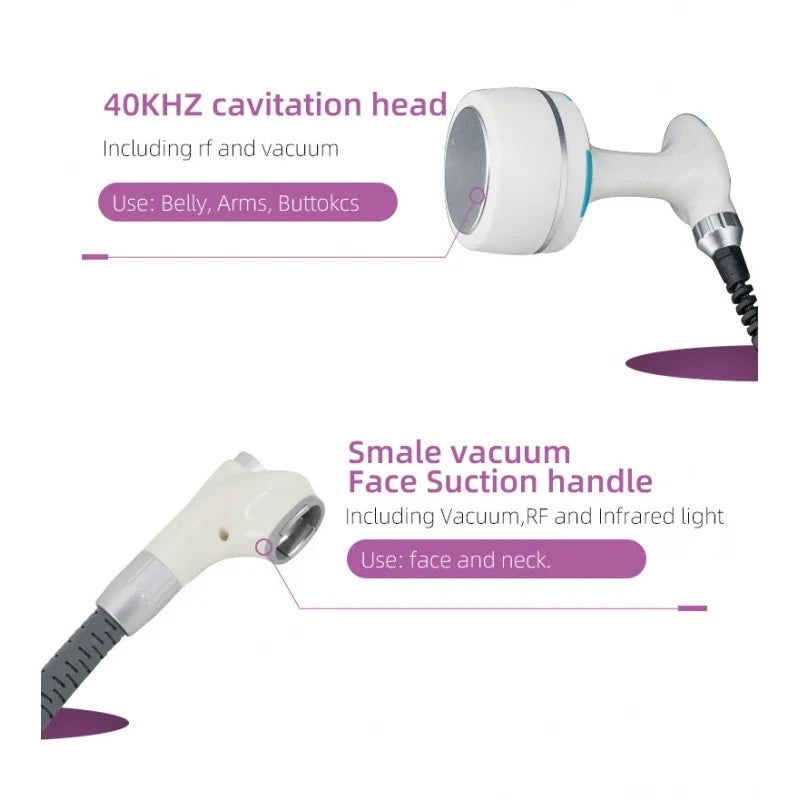 Vacuum Cavitation 80K Slimming Machine V9 Velabody SHAPE Weight Loss Body Shaping Face Lift and Eyes Lift Vacuum Roller