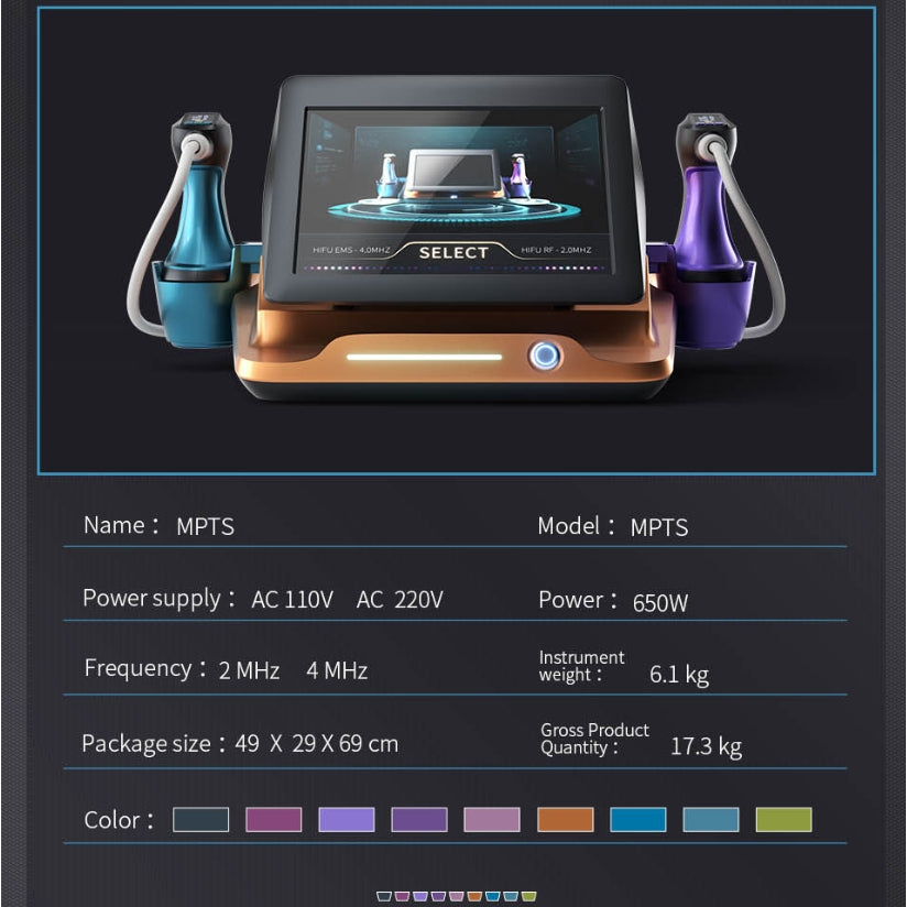 Newest 12d Max Hifu Machine Cartridge Ultramicro Ultrasound Mptst Smas Facial Lift Body Slim Shape Anti Wrinkle Removal