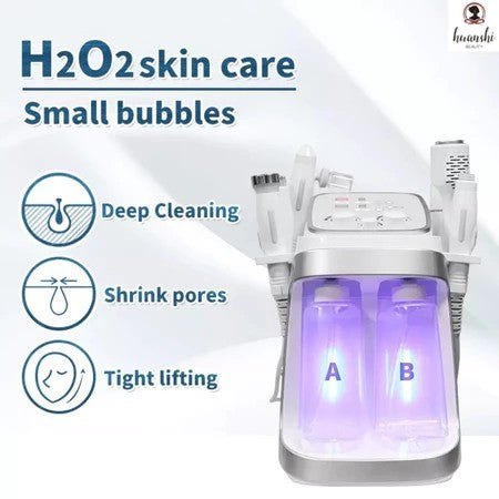 Hot sales Top quality 6 in 1 Hydra Oxygen Jet Dermabrasion Hydro Aqua Peeling Beauty Face Equipment Salon Facial Machine