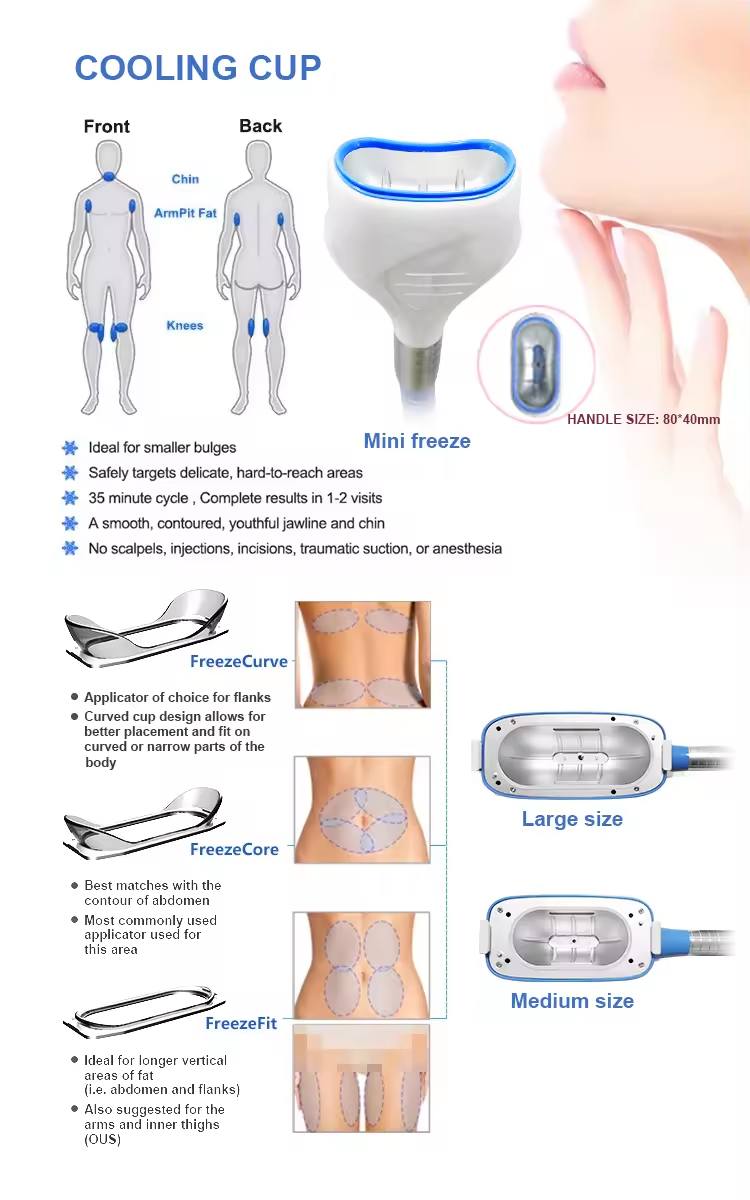 Cryo Therapy Criolipolysis Fat Freezing Cryolipolysis 360 Degree Cryolipolysis Body Slimming Machine