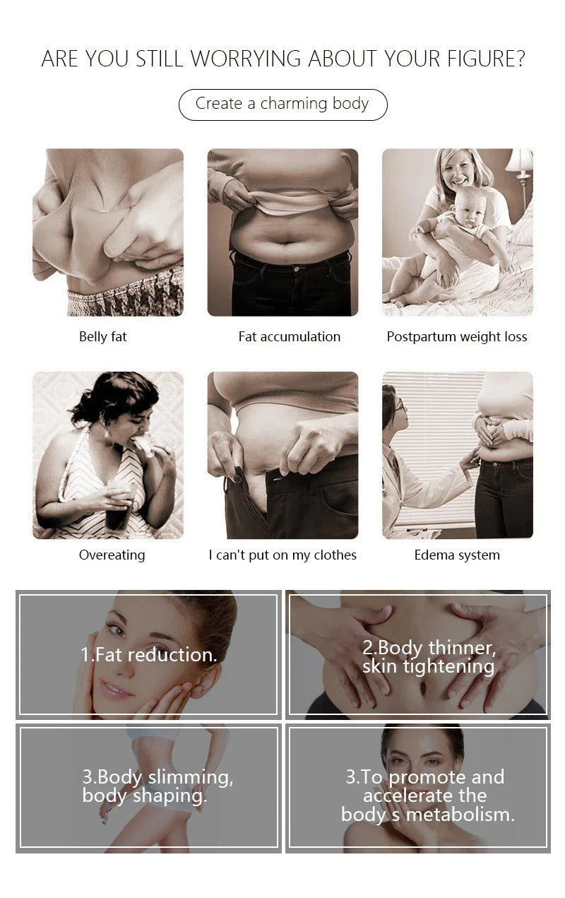 Hot Liposonic Body Slimming Machine Cellulite Massager Liposonix Fat Removal Weight Loss Body Shaping Beauty Equipment