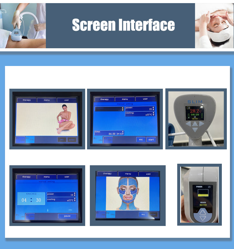 2025 New Monopolar RF Face Skin Rejuvenation & Ultra 2-in-1 360 Body Contouring Machine: Cellulite Reduction & Tightening, Versi