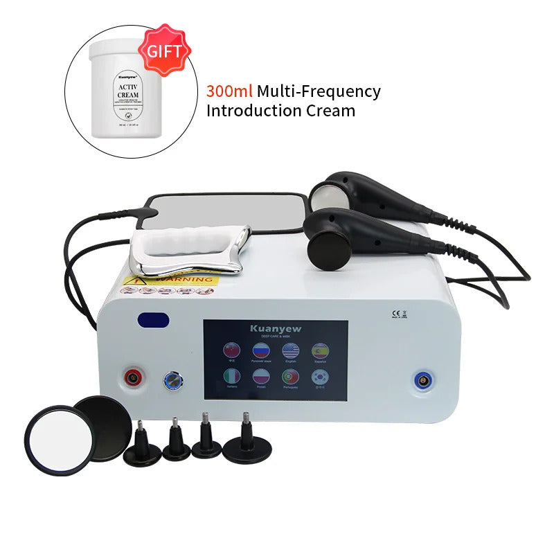 Portable INDIBA 448KHZ Spanish Technology CET RET Tecar High RF Physical Therapy Machine Pain Relief Skin Tightening Deep Care