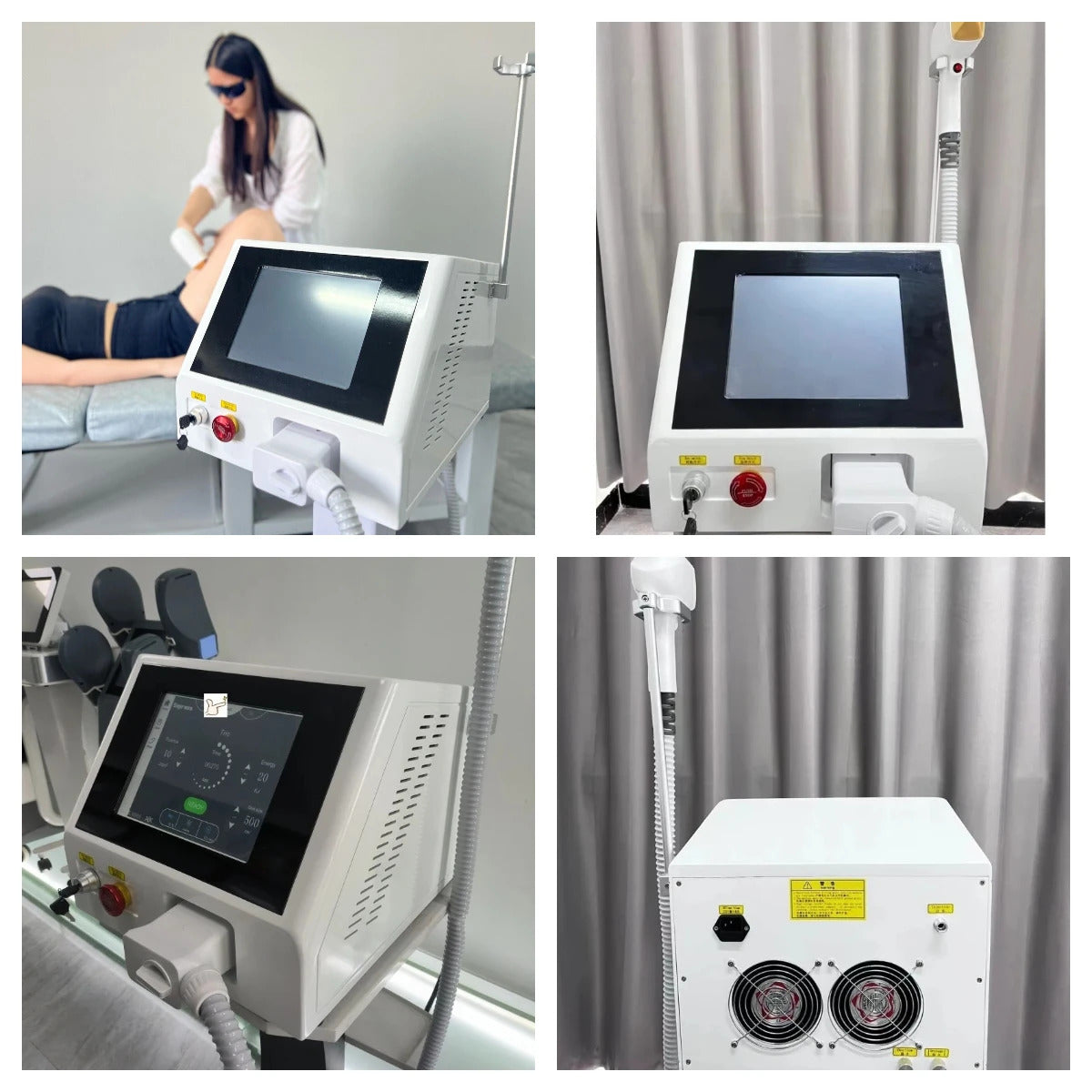 New 3000W Ice Titanium 3 Wavelength 808 7D Beauty SPA Machine Body Tightening Burning Fat Skin Firming Slimming Body Sculpt CE
