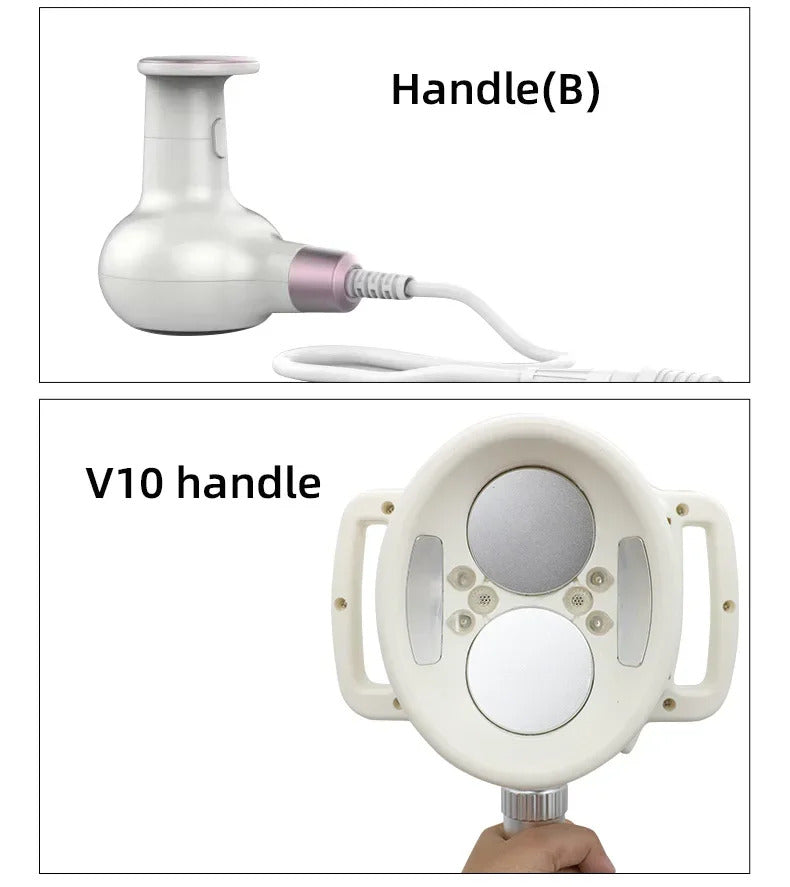RF Ultrasound Body Vacuum Suction Slimming Shaper Weight Loss Fat Burning Machine Anti-Cellulite V5 Pro 3 in 1 Cavitation System