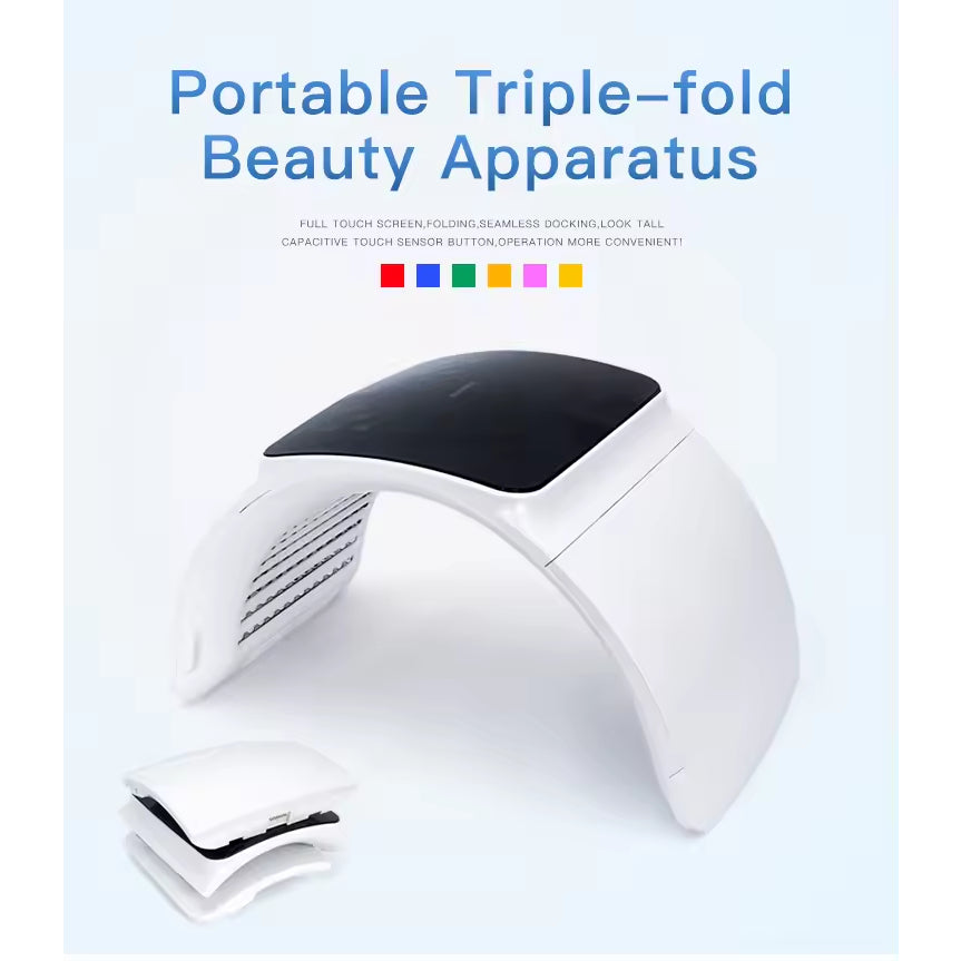 Professional 7 Colors Led Phototherapy Beauty Device PDT Led Facial Machine Led Light Up Therapy