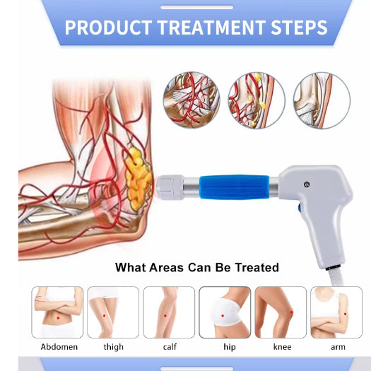 Hot sales ED Device 8 Bar Cellulite therapy erectile dysfunction shock wave Massage Radial Shock wave Ultrasound machine