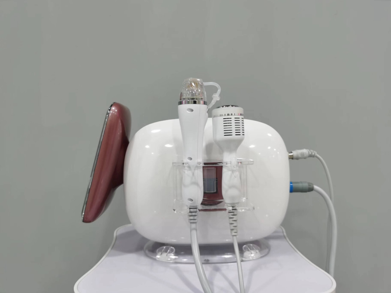 Portable 2in1 RF Machine Cold Hammer Skin Care Stretch Marks Scar Remover