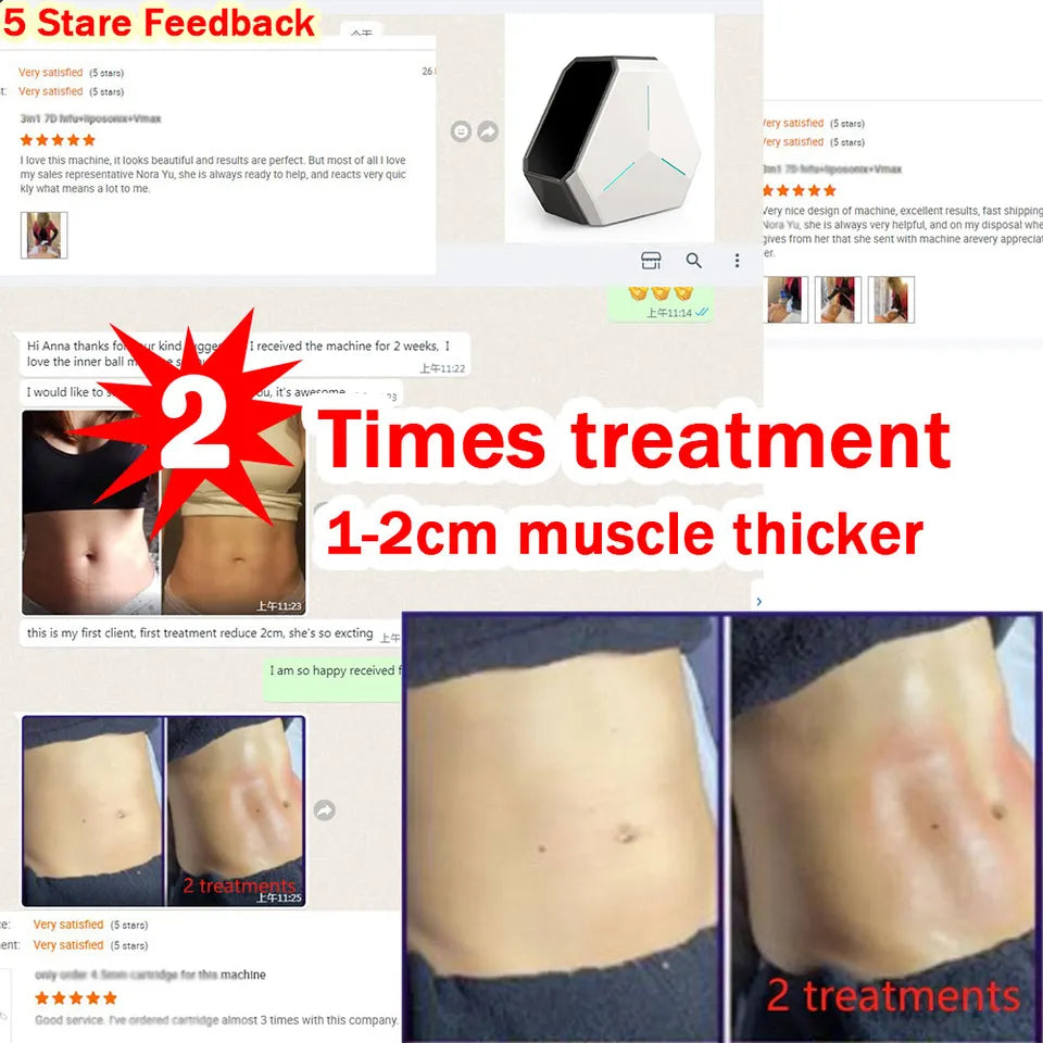 Portable Lymphatic Drainage Cellulite Removal Body Shape Roller Slimming Machine / Inner Ball Roller Slimming Machine