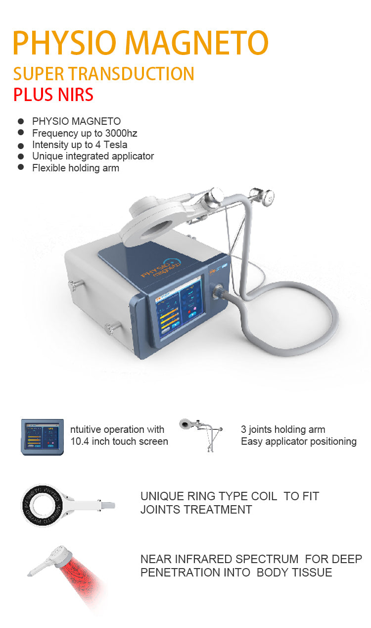 Portable Emtt Physio Magneto Therapy Magnetoterapia Pain Relief PEMF Sports Injury Therapy Magnetotherapy Physiotherapy Machine