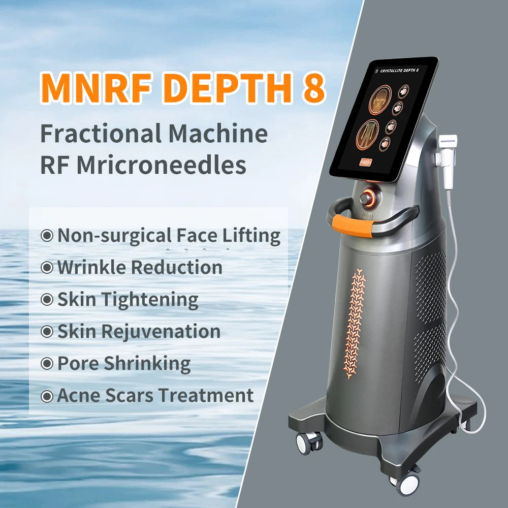 Gold fractional morpheus 8 facial y body y rf microneedling catridges 40 pins inmode radiofrecuent morpheus8 machine