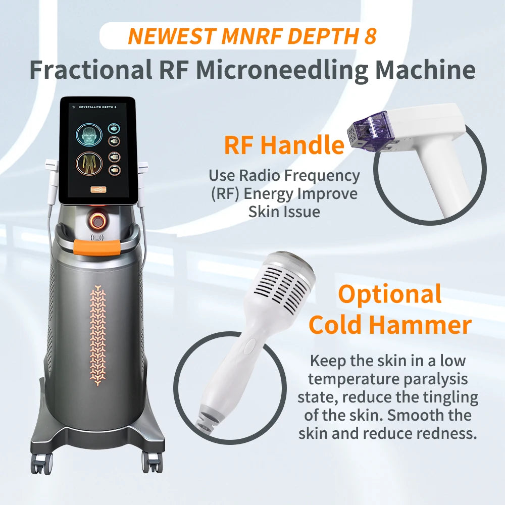 Gold fractional morpheus 8 facial y body y rf microneedling catridges 40 pins inmode radiofrecuent morpheus8 machine
