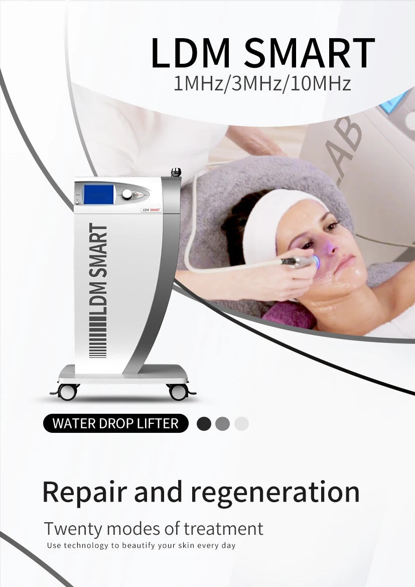 LDM Machine skin rejuvenation machine Local Dynamic Micromassage Ultrasonic beauty machine for Facial anti-aging