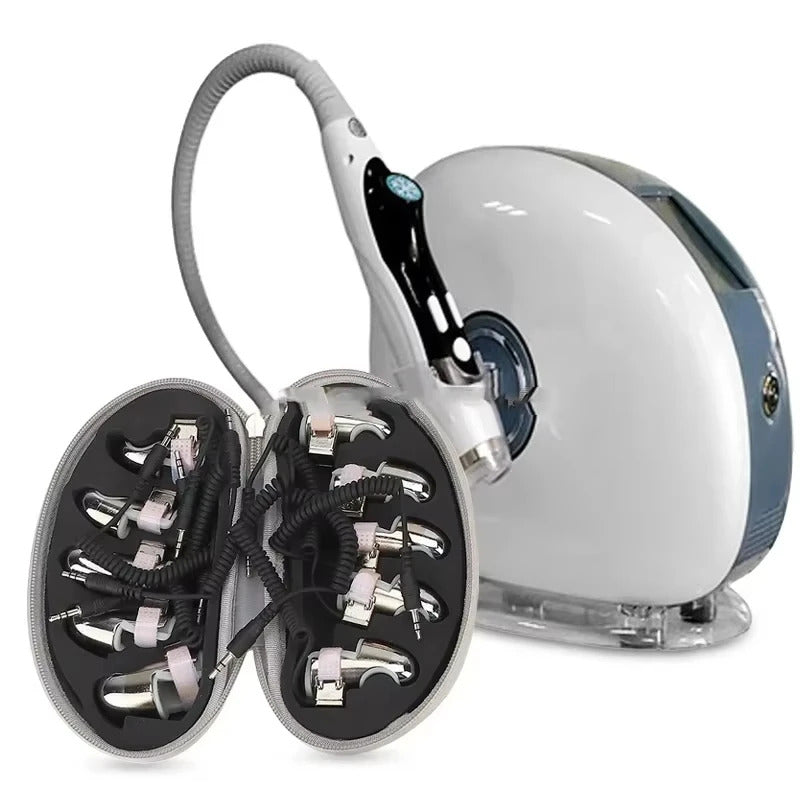 Golden finger body massager for facial stretching, RF EMS micro-current therapy, meridian dredging, new di. 2025  xin