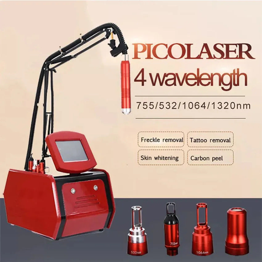 Portable Picosecond Lazer Tattoo Rem Carbon Peeling Skin Whitening Non Invasive Skin Rejuvenation Laser Machine