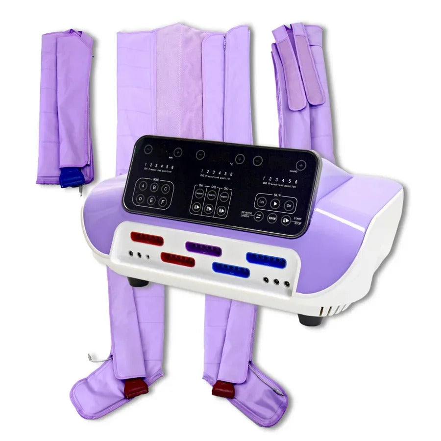 Body Slimming Far Infrared Body Suit Air Pressotherapy With Blanket And Pressure Therapy Lymphatic Drainage Massager