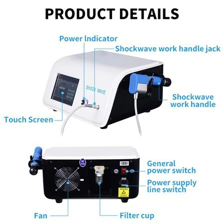 Hot sales physical therapy Extracorporeal Shock Wave Therapy Equipment Medical ed shock wave device physical therapy