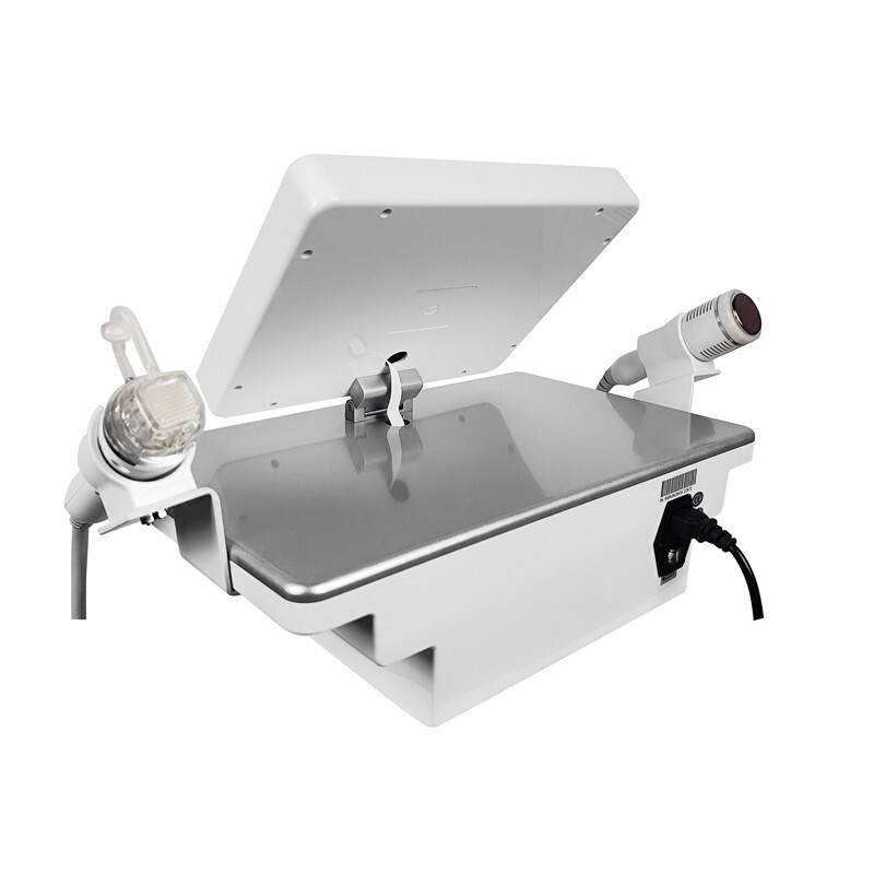 2 in 1 gold-RF Beauty Machine Radiofrequency Ice Hammer + 4 cartridge