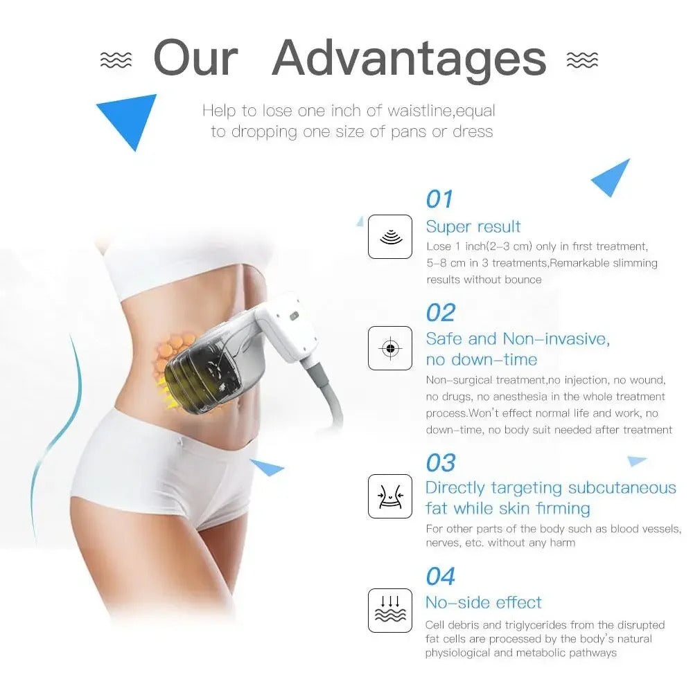 Hot Liposonic Body Slimming Machine Cellulite Massager Liposonix Fat Removal Weight Loss Body Shaping Beauty Equipment