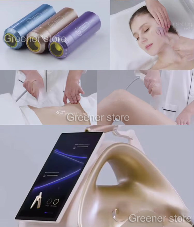 3in1 Skin Tightening Reshape Facial Lift 360° Wrinkle Removal Anti-age Machine