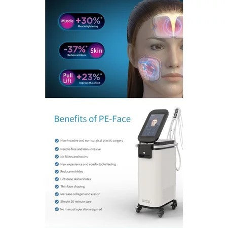 Hot sales PE-Face Ems RF Wrinkle Removal EM PE Face Lifting Beauty Machine For Salon