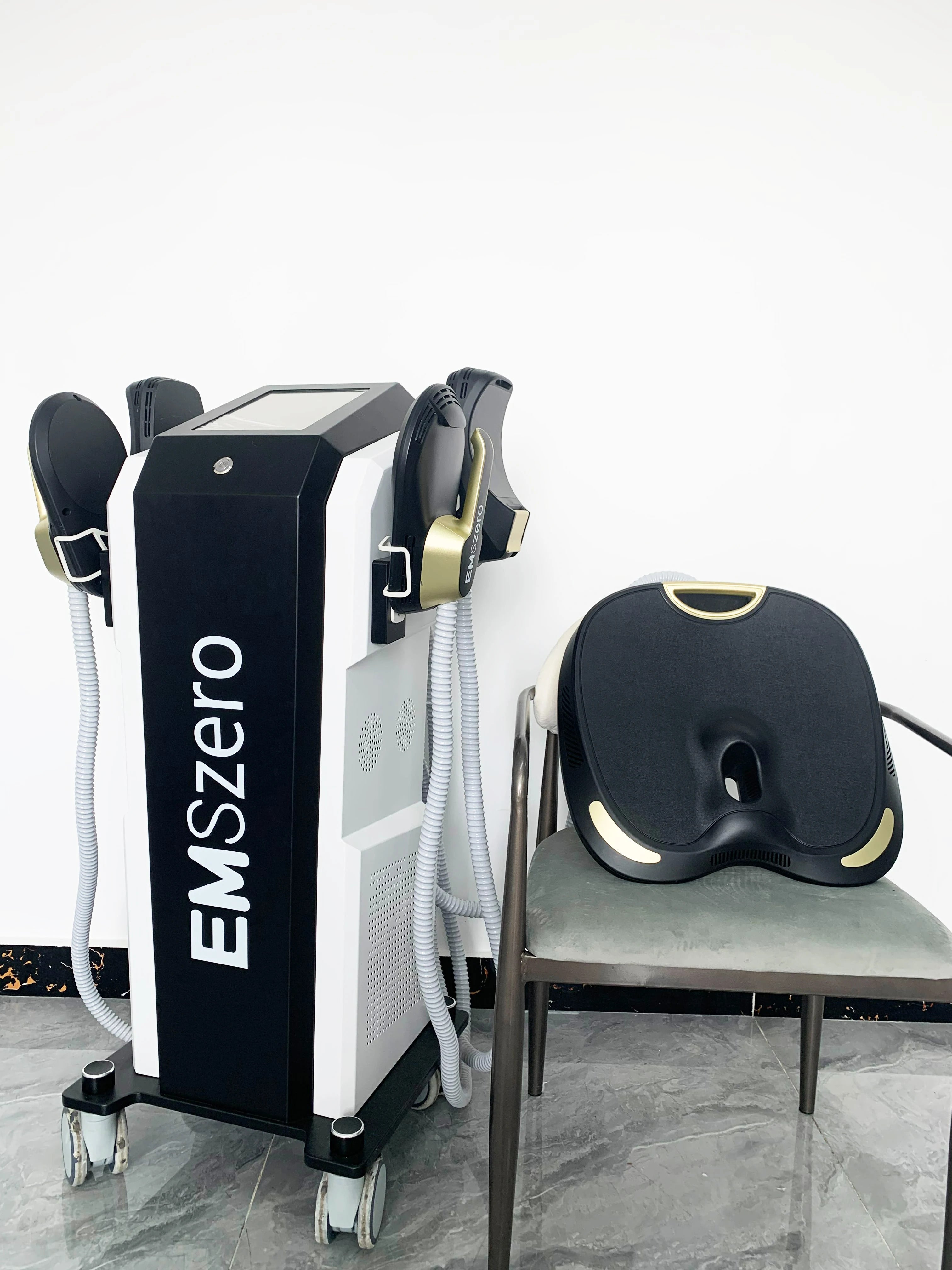 EMSZERO Machine NEO RF EMS Electromagnetic Muscle Stimulator PRO Ultra 2025 Professional Sculp 6500w 5 Handle Pelvic Girdle
